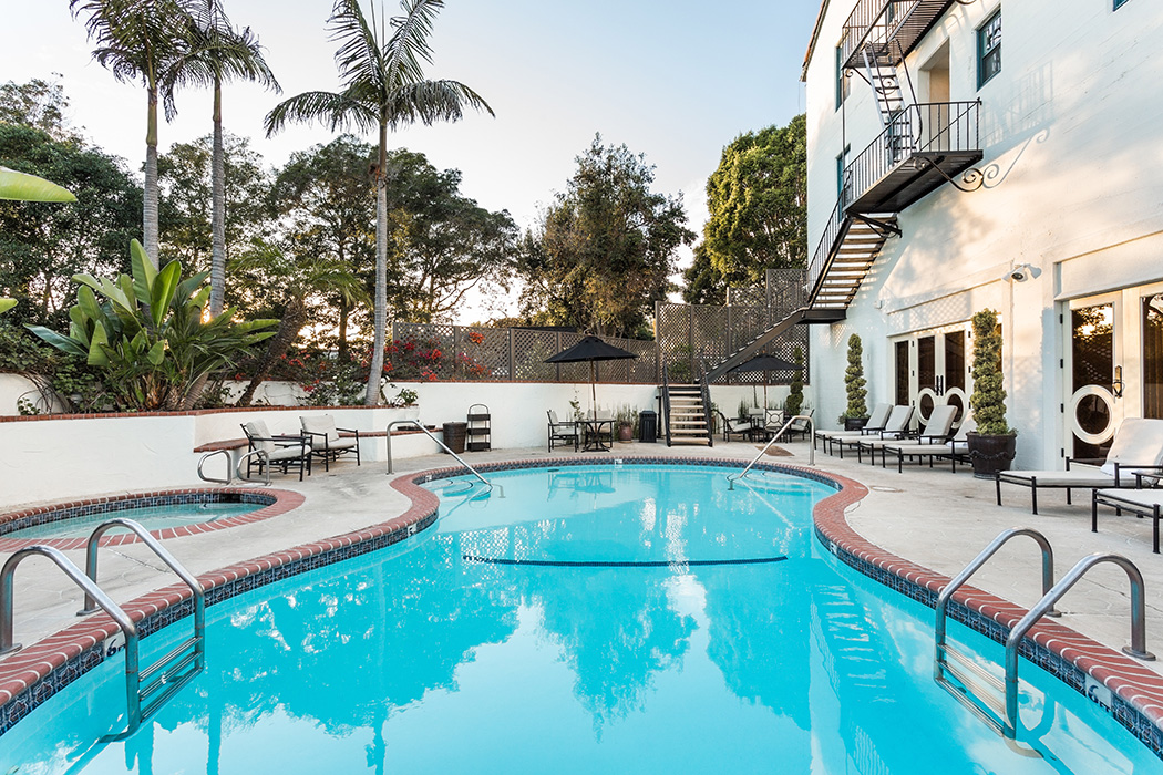 santa barbara Montecito Inn Pool